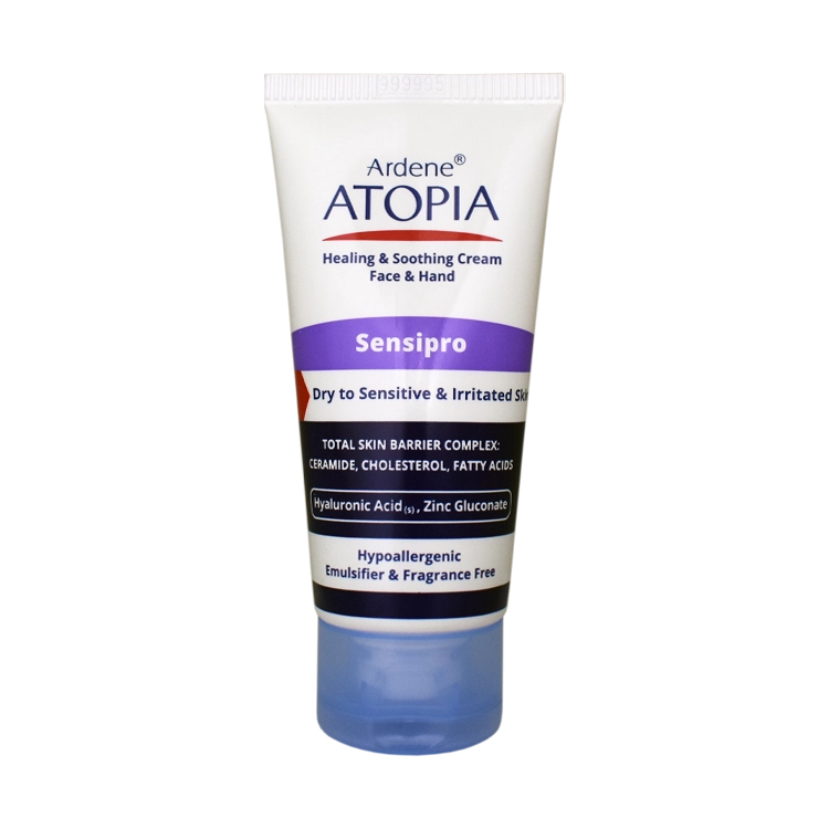 کرم مرطوب کننده و التیام بخش دست و صورت پوست های خشک و حساس سنسی پرو آردن آتوپیا وزن 50 گرم