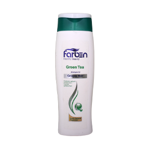 شامپو موهای چرب عصاره چای سبز فاربن حجم 200 میلی لیتر