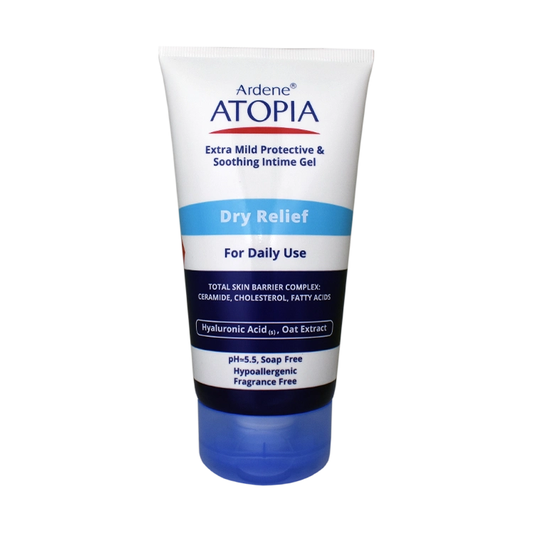 ژل بهداشتی بانوان درای ریلیف آردن آتوپیا وزن 150 گرم