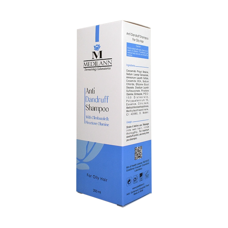 قیمت شامپو ضد شوره موهای چرب مدیلن حجم 200 میلی لیتر
