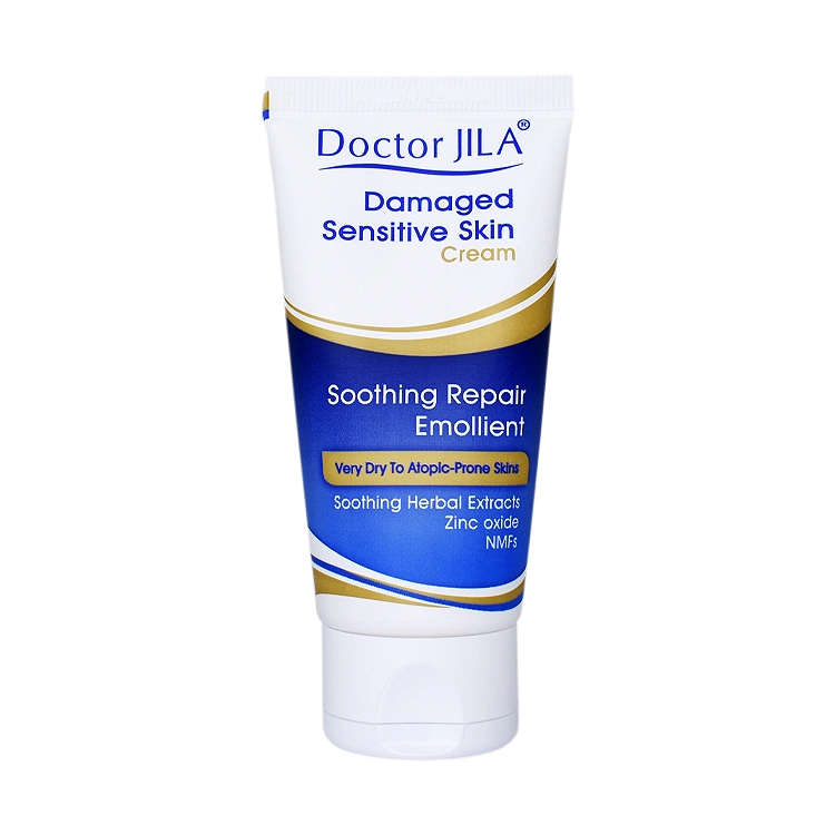 کرم نرم کننده و التیام بخش پوست های حساس و آسیب دیده دکتر ژیلا حجم 50 میلی لیتر
