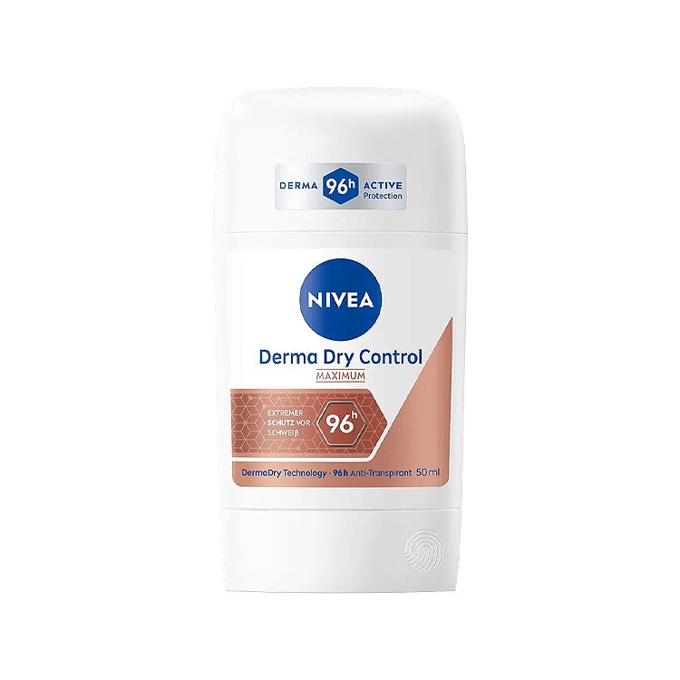 استیک صابونی ضد تعریق زنانه نیوآ مدل Derma Dry Control حجم 50 میلی لیتر