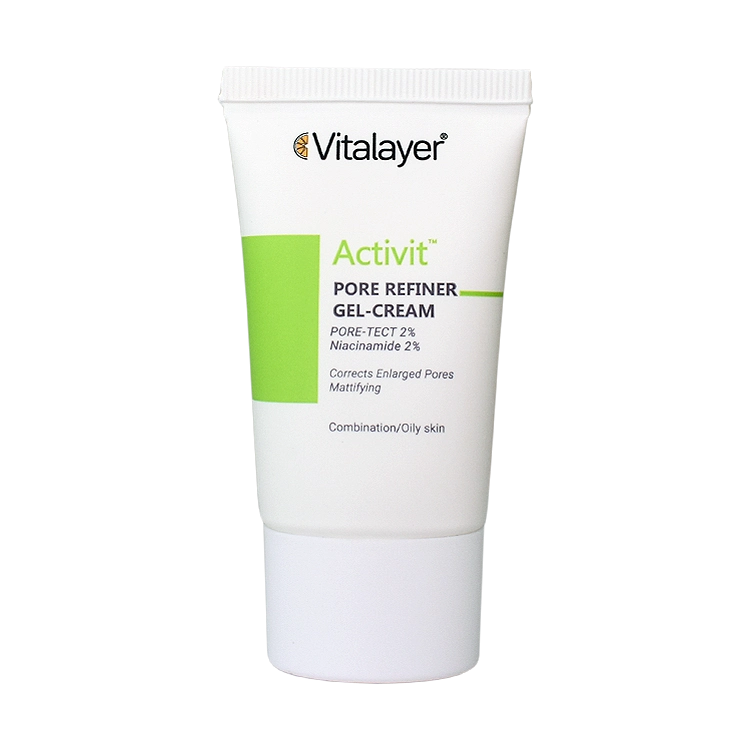 ژل کرم جمع کننده منافذ باز پوست اکتی ویت ویتالیر حجم 30 میلی لیتر