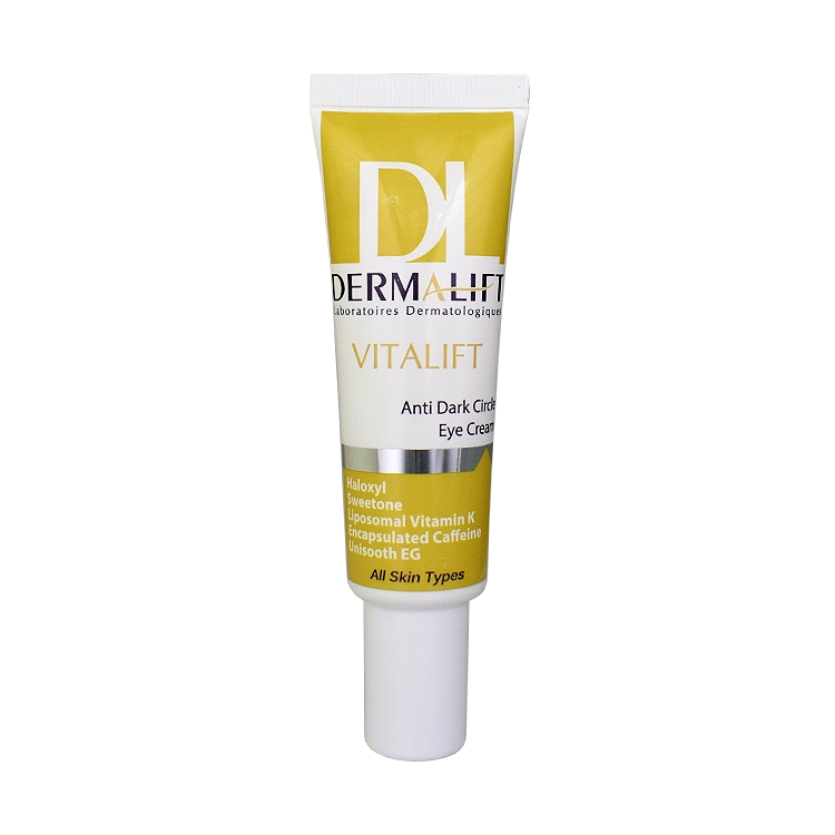 کرم دور چشم ضد تیرگی ویتالیفت درمالیفت حجم 25 میلی لیتر