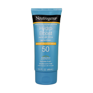 واتر ژل ضد آفتاب بی رنگ هیدروبوست نوتروژینا SPF50 حجم 88 میلی لیتر