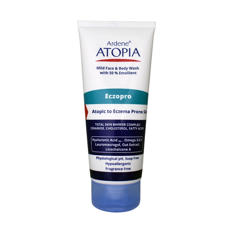 لوسیون شوینده صورت و بدن پوست های خیلی خشک اگزو پرو 50 درصد آردن آتوپیا وزن 200 گرم