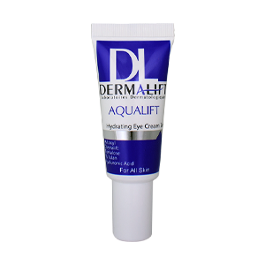 ژل کرم آبرسان دور چشم آکوالیفت درمالیفت حجم 20 میلی لیتر