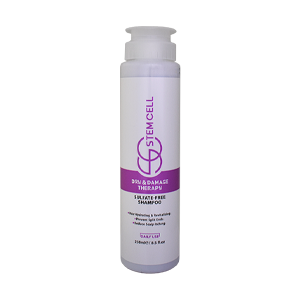 شامپو فاقد سولفات موهای خشک و آسیب دیده استم سل حجم 250 میلی لیتر