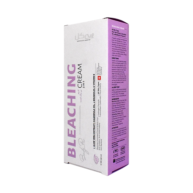 قیمت کرم بی رنگ کننده موهای صورت و بدن سی گل