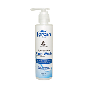 ژل شستشوی صورت پوست های خشک و معمولی روغن آرگان فاربن حجم 200 میلی لیتر
