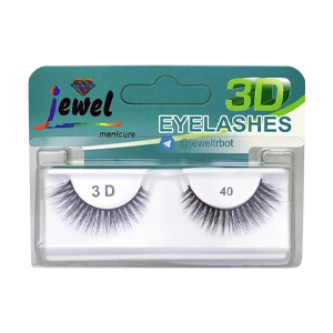 مژه مصنوعی سه بعدی جیول کد 40