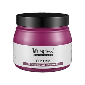 ماسک مو فاقد سولفات موهای فر ویتاپلکس حجم 500 میلی لیتر