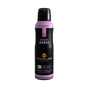 اسپری بدن زنانه وودلایک مدل Moon Paris حجم 200 میلی لیتر