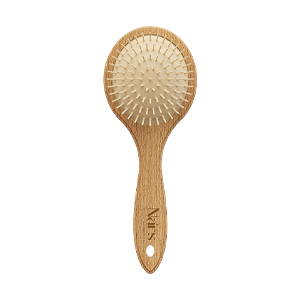 برس مو چوبی بامبو گرد نارس