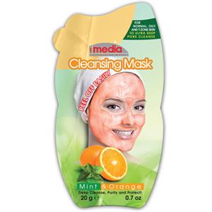 ماسک لایه بردار صورت نعناع و پرتقال مدیا