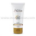 کرم ضد آفتاب رنگی پوست معمولی تا چرب مدیسان SPF50