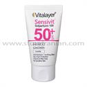 کرم ضد آفتاب پوست حساس بی رنگ سنسی ویت ویتالیر SPF50